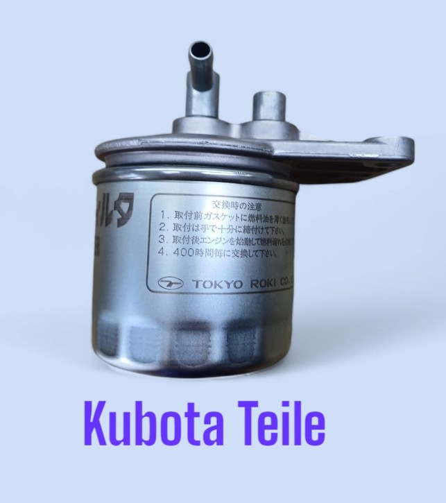 Halter für Kraftstofffilter Kubota inkl. Filter 15221-43170